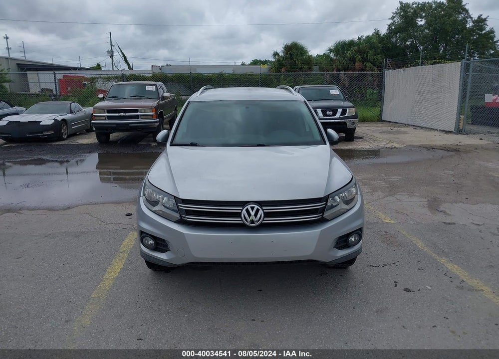 2013 VOLKSWAGEN TIGUAN SE VIN: WVGBV3AX4DW608822
