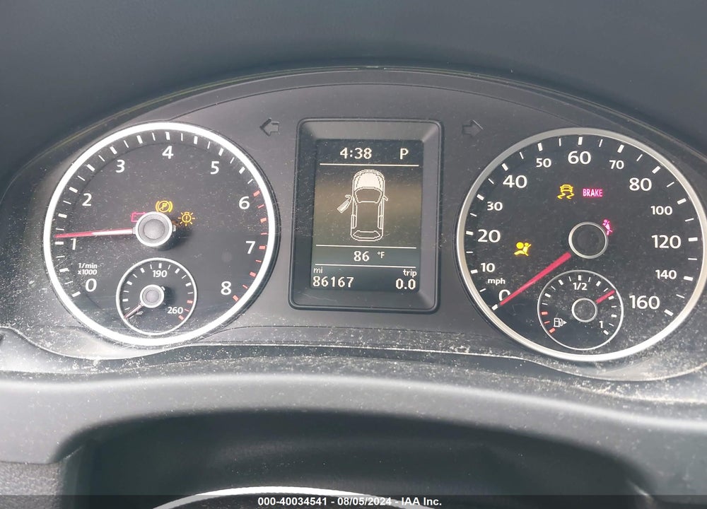 2013 VOLKSWAGEN TIGUAN SE VIN: WVGBV3AX4DW608822