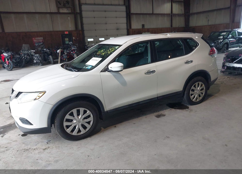 2015 NISSAN ROGUE S VIN: 5N1AT2MV0FC856835