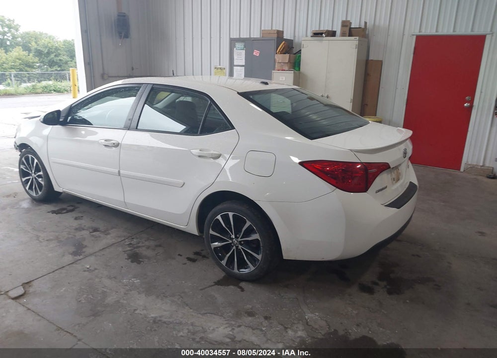 2017 TOYOTA COROLLA SE VIN: 2T1BURHE1HC808909