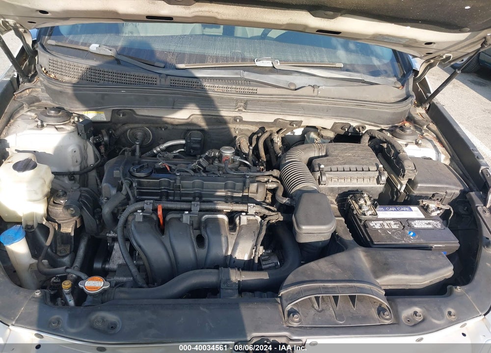2012 HYUNDAI SONATA GLS VIN: 5NPEB4AC4CH331395