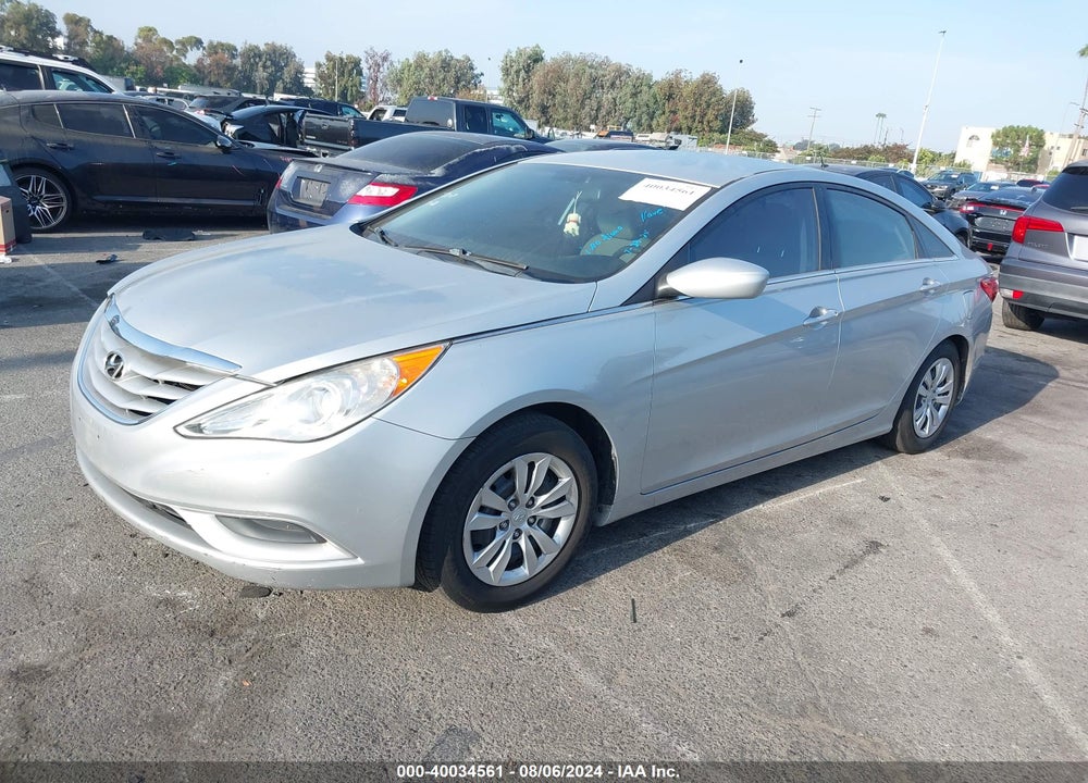 2012 HYUNDAI SONATA GLS VIN: 5NPEB4AC4CH331395