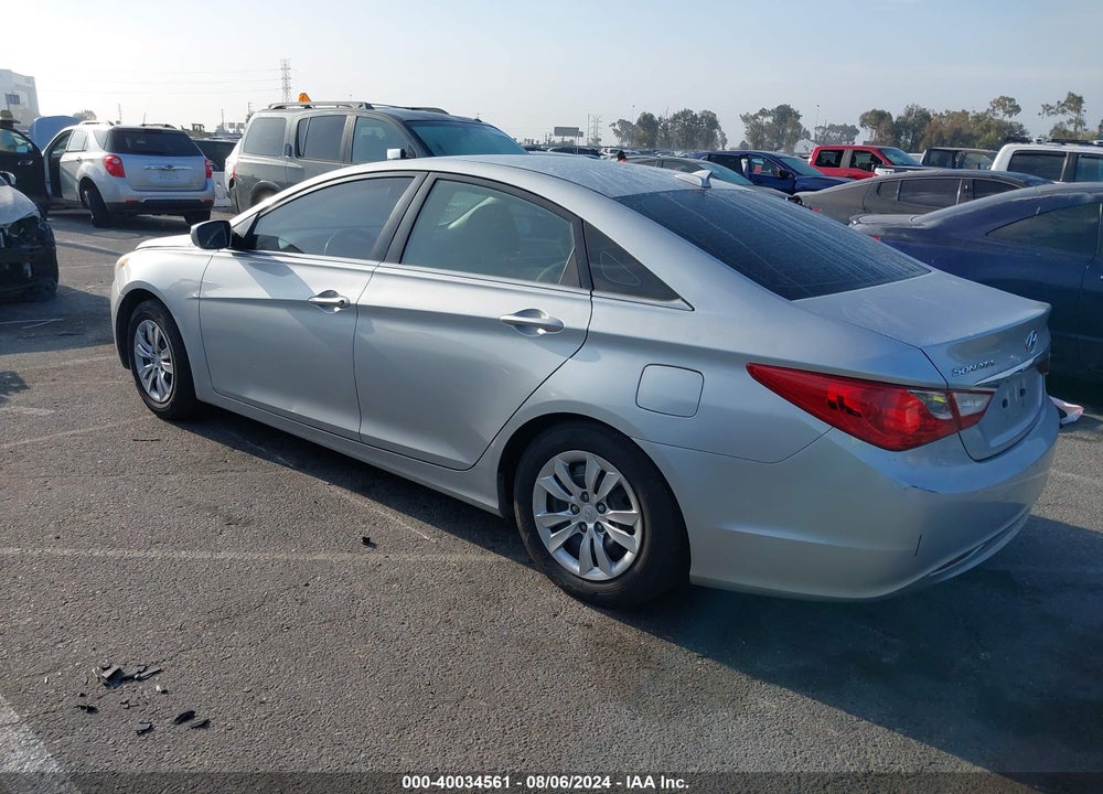 2012 HYUNDAI SONATA GLS VIN: 5NPEB4AC4CH331395