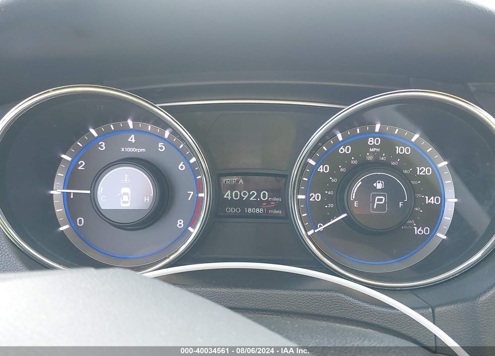2012 HYUNDAI SONATA GLS VIN: 5NPEB4AC4CH331395