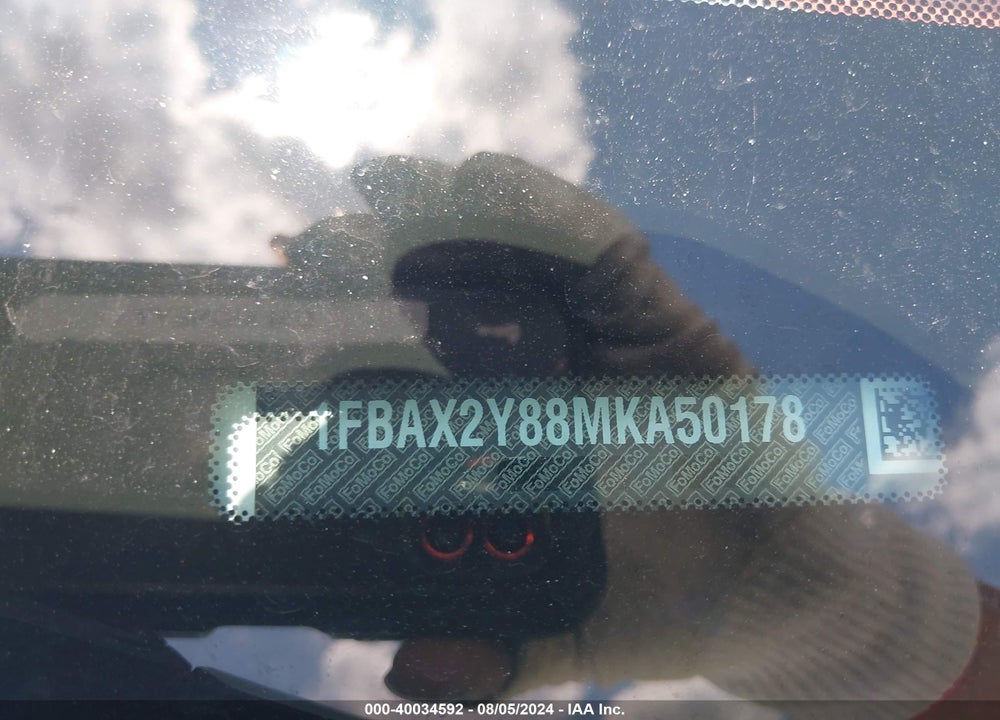 2021 FORD TRANSIT PASSENGER XLT VIN: 1FBAX2Y88MKA50178