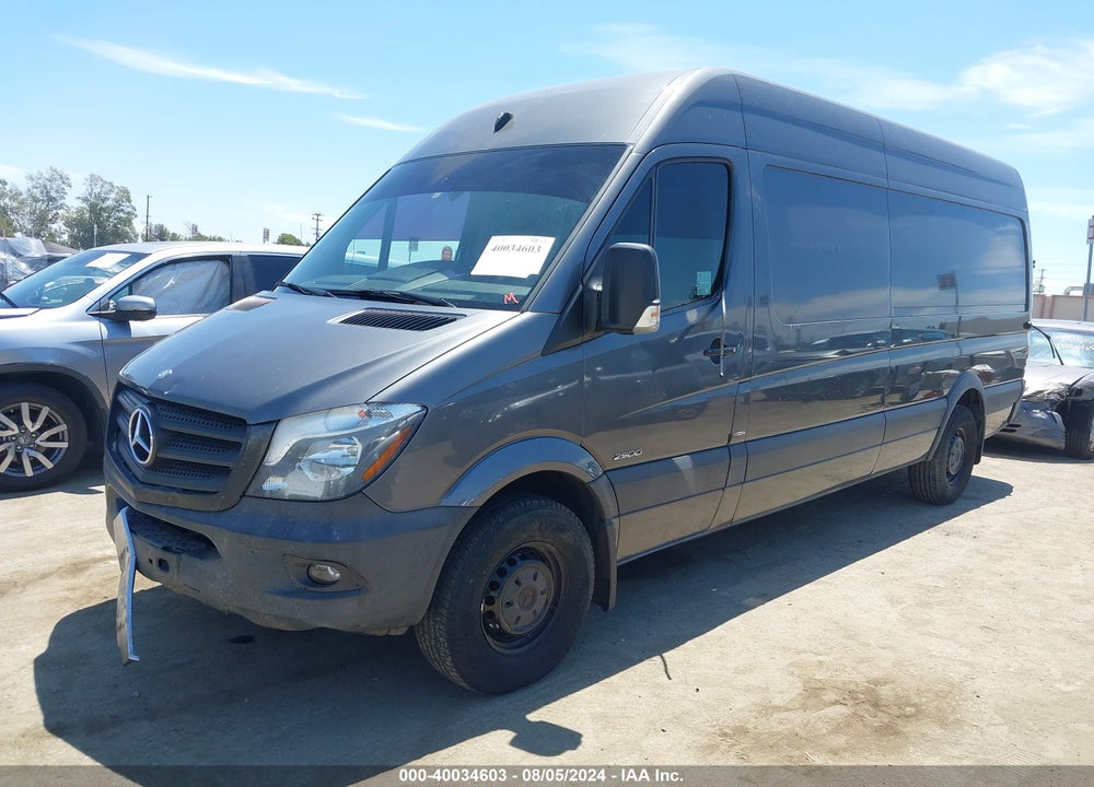 2015 MERCEDES-BENZ SPRINTER 2500 HIGH ROOF VIN: WD3PE8DC6F5958200