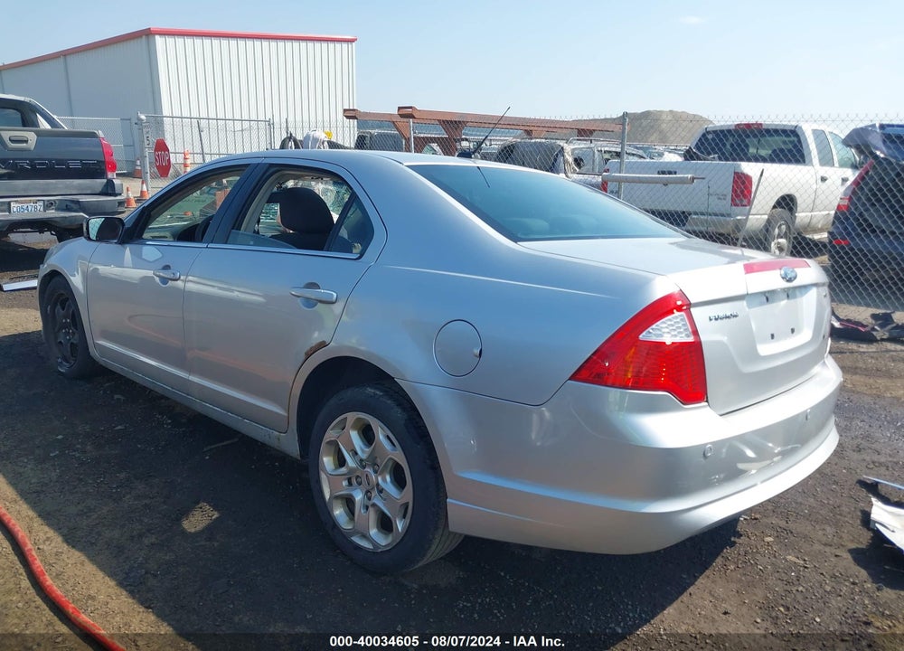 2010 FORD FUSION SE VIN: 3FAHP0HA4AR102646