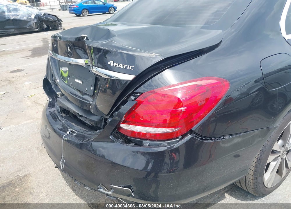 2018 MERCEDES-BENZ C 300 4MATIC VIN: WDDWF4KB2JR356001