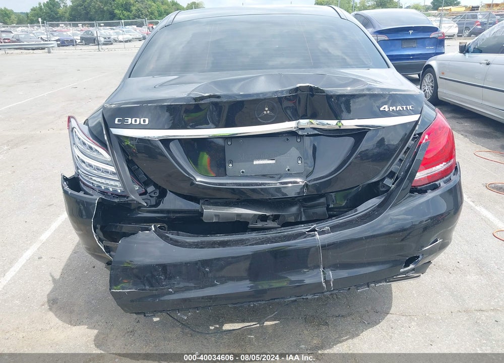 2018 MERCEDES-BENZ C 300 4MATIC VIN: WDDWF4KB2JR356001