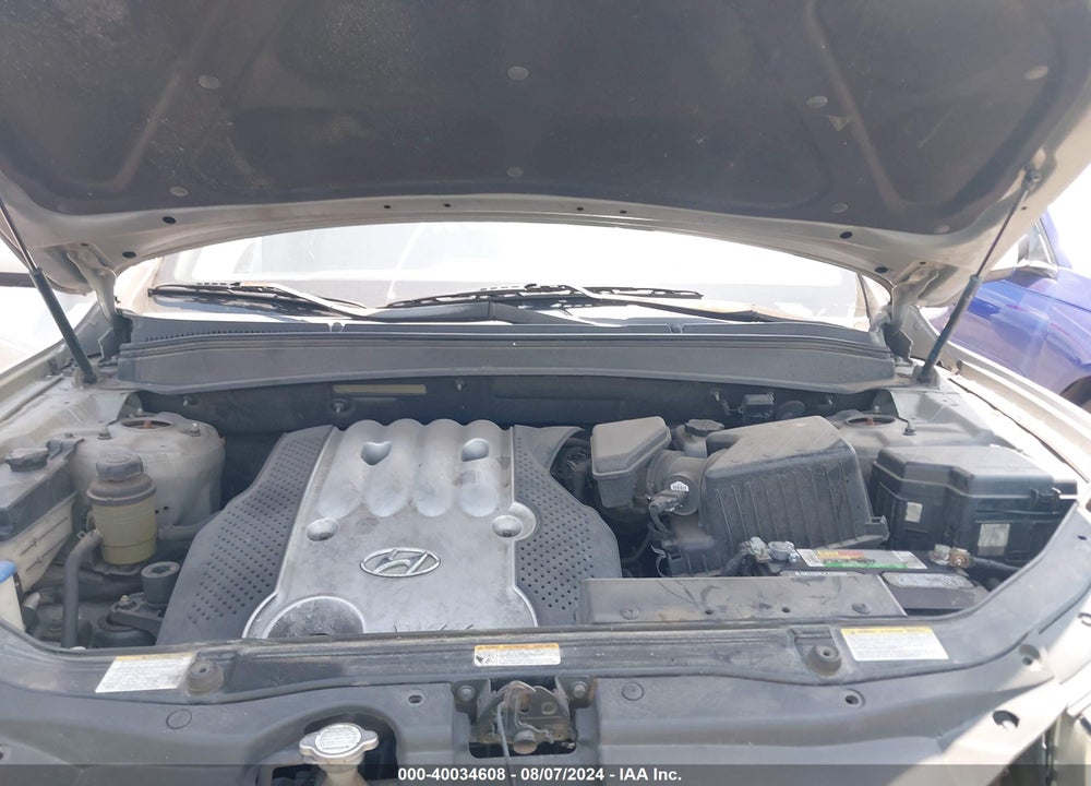 2007 HYUNDAI SANTA FE GLS VIN: 5NMSG13D77H051305