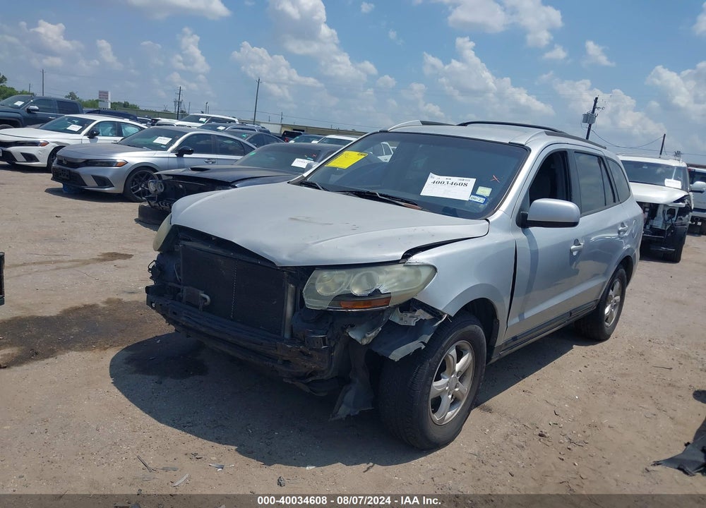 2007 HYUNDAI SANTA FE GLS VIN: 5NMSG13D77H051305
