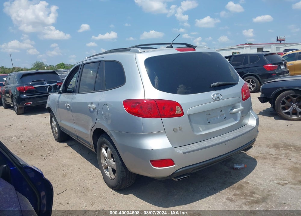 2007 HYUNDAI SANTA FE GLS VIN: 5NMSG13D77H051305