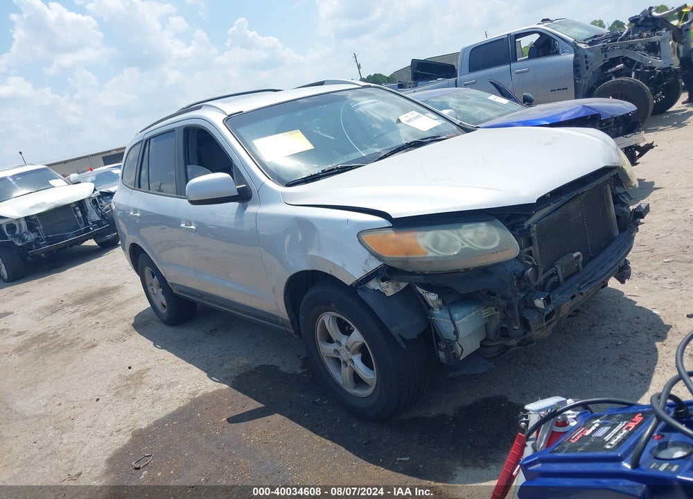 2007 HYUNDAI SANTA FE GLS VIN: 5NMSG13D77H051305