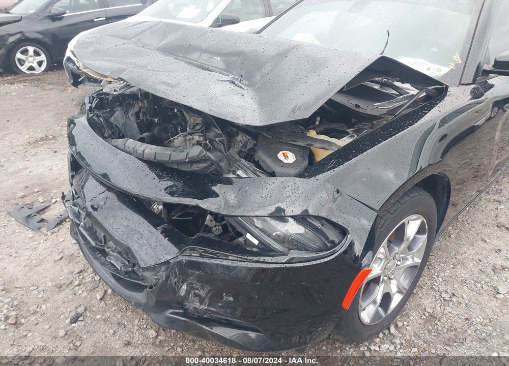 2016 DODGE CHARGER SXT VIN: 2C3CDXJGXGH127659