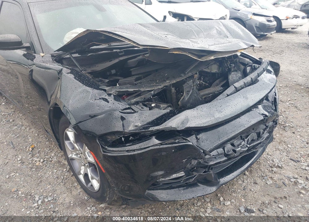 2016 DODGE CHARGER SXT VIN: 2C3CDXJGXGH127659