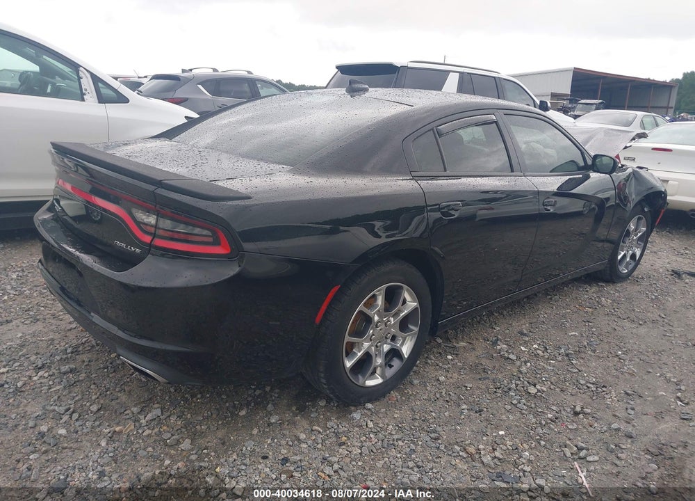 2016 DODGE CHARGER SXT VIN: 2C3CDXJGXGH127659