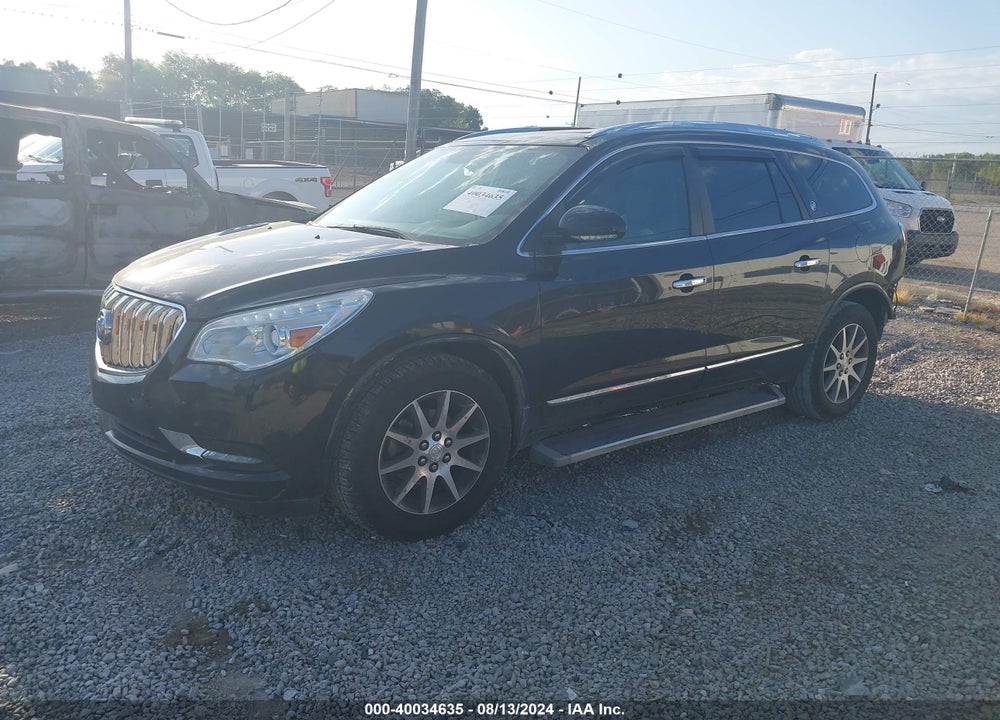 2017 BUICK ENCLAVE LEATHER VIN: 5GAKRBKD5HJ161221