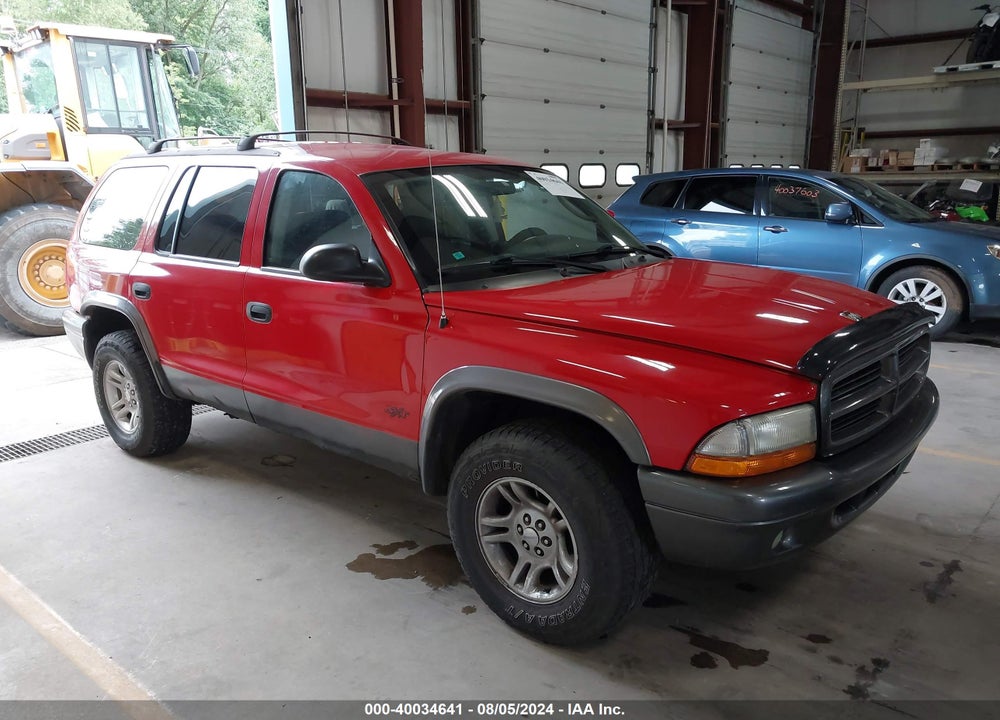 2002 DODGE DURANGO SPORT VIN: 1B4HS38N22F207596