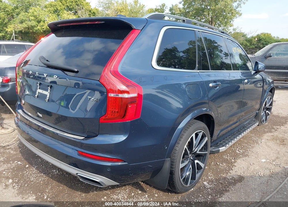 2019 VOLVO XC90 T6 MOMENTUM VIN: YV4A22PKXK1465512