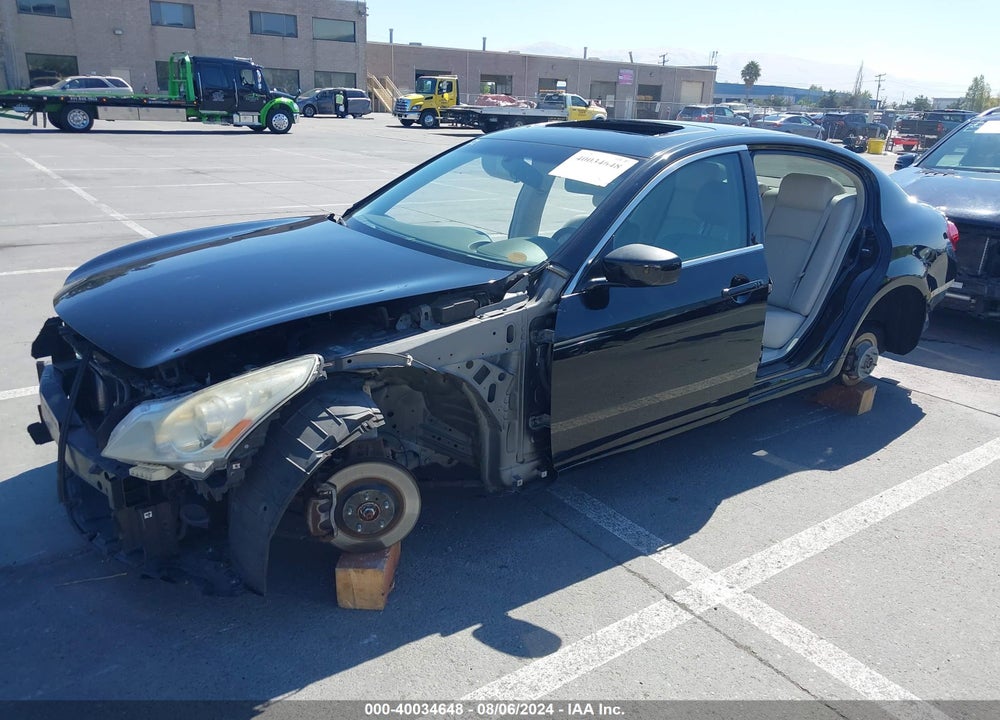 2011 INFINITI G25X VIN: JN1DV6AR2BM450511