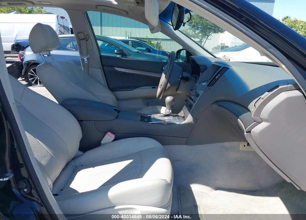 2011 INFINITI G25X VIN: JN1DV6AR2BM450511