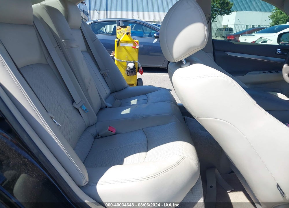 2011 INFINITI G25X VIN: JN1DV6AR2BM450511