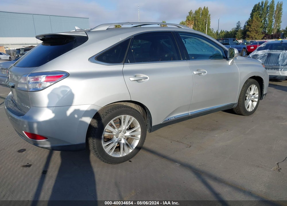 2011 LEXUS RX 450H VIN: JTJBC1BA9B2036544
