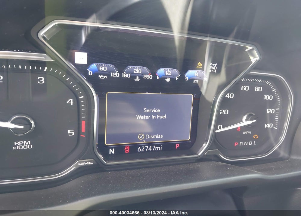 2020 GMC SIERRA 2500HD 4WD STANDARD BED AT4 VIN: 1GT49PEY5LF162657