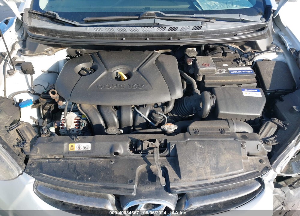 2013 HYUNDAI ELANTRA VIN: KMHDH4AE5DU624821