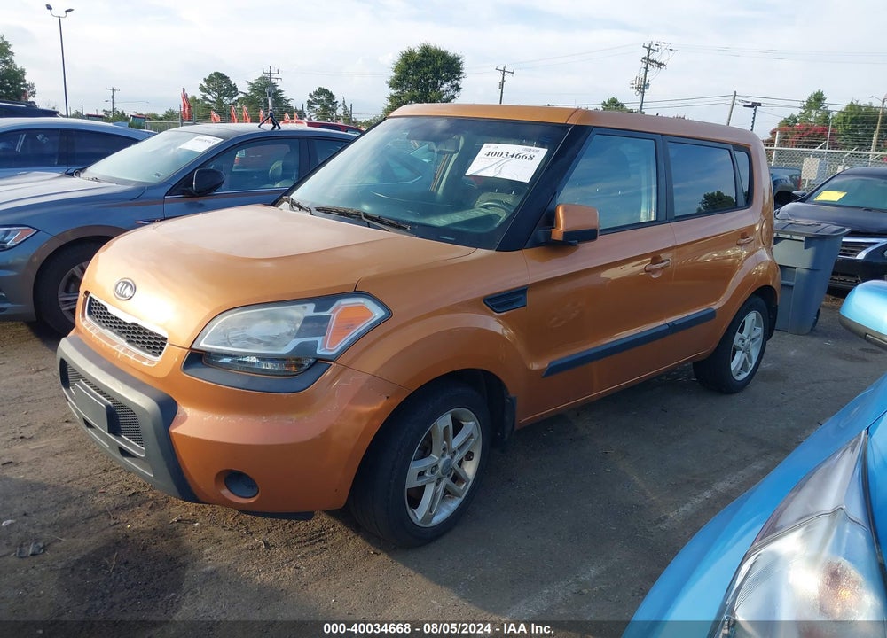 2011 KIA SOUL VIN: KNDJT2A23B7304215