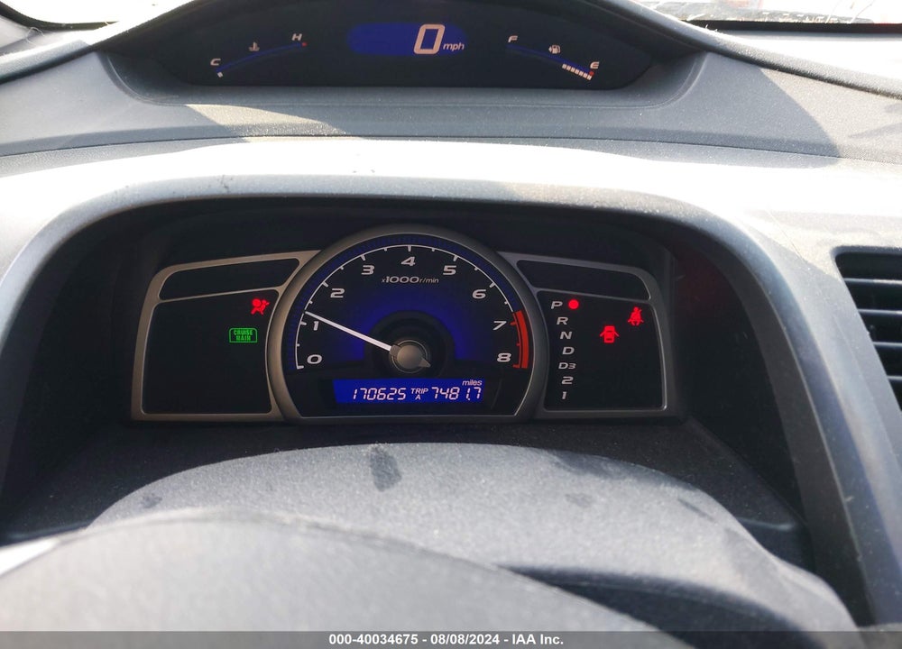 2010 HONDA CIVIC LX VIN: 2HGFA1F53AH577586