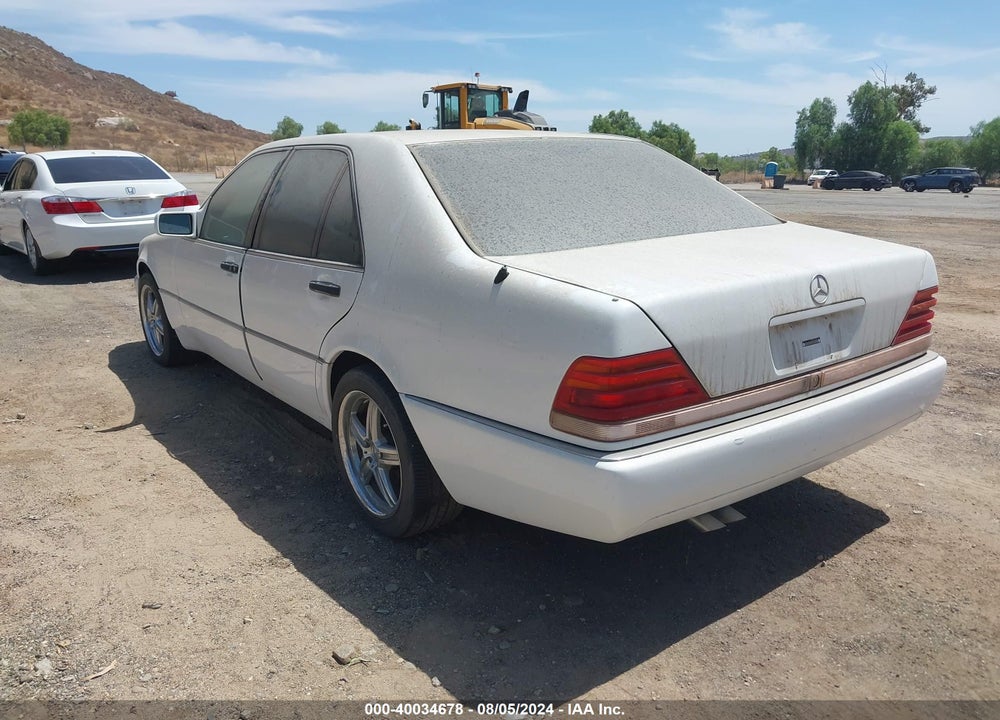 1992 MERCEDES-BENZ 300 SE VIN: WDBGA32E1NA036625