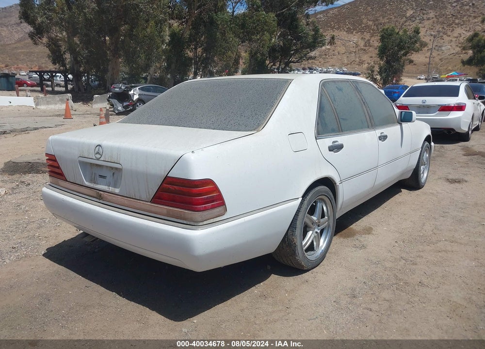 1992 MERCEDES-BENZ 300 SE VIN: WDBGA32E1NA036625