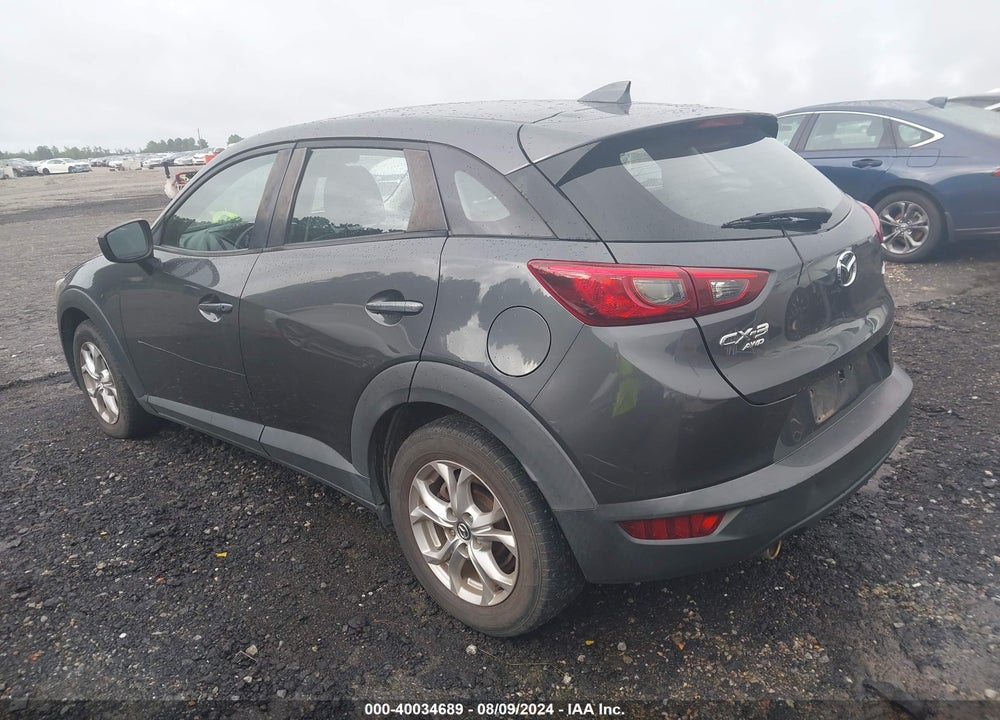 2016 MAZDA CX-3 TOURING VIN: JM1DKBC76G0113705