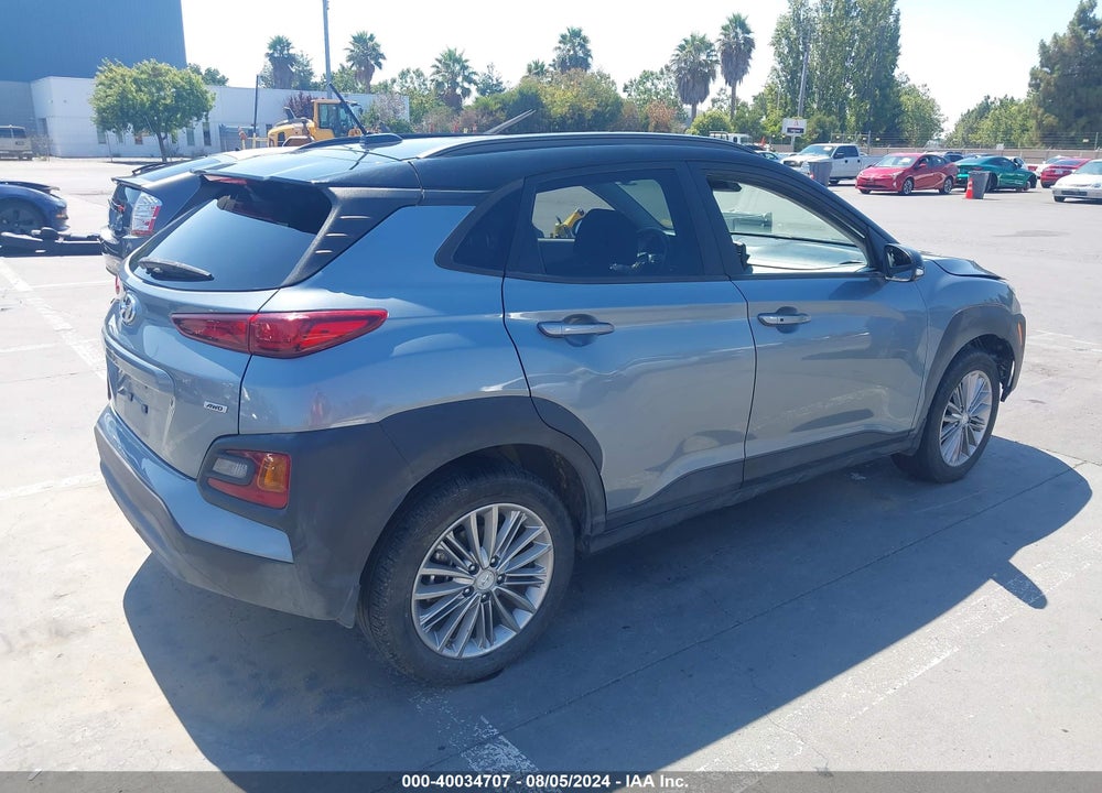2021 HYUNDAI KONA SEL VIN: KM8K2CAA7MU607258