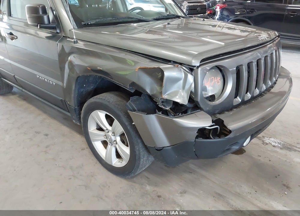 2012 JEEP PATRIOT SPORT/NORTH VIN: 1C4NJPAB6CD549985