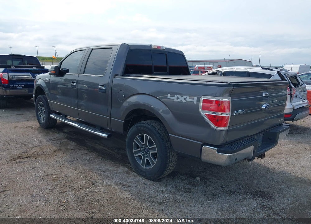 2013 FORD F-150 XLT VIN: 1FTFW1EF9DKF19800