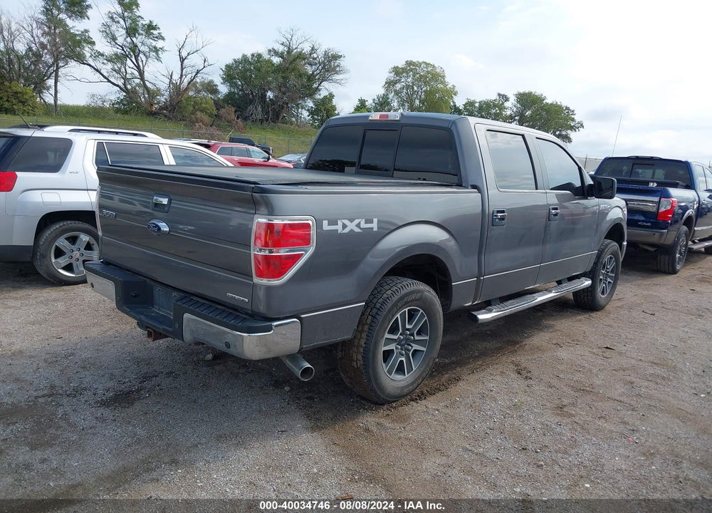 2013 FORD F-150 XLT VIN: 1FTFW1EF9DKF19800