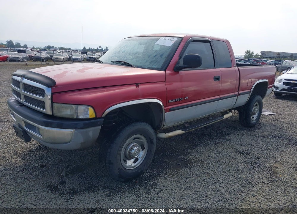 1999 DODGE RAM 2500 ST VIN: 3B7KF23Z6XG198652