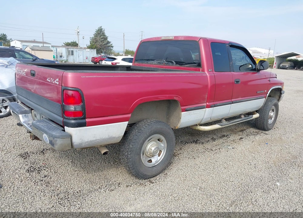 1999 DODGE RAM 2500 ST VIN: 3B7KF23Z6XG198652