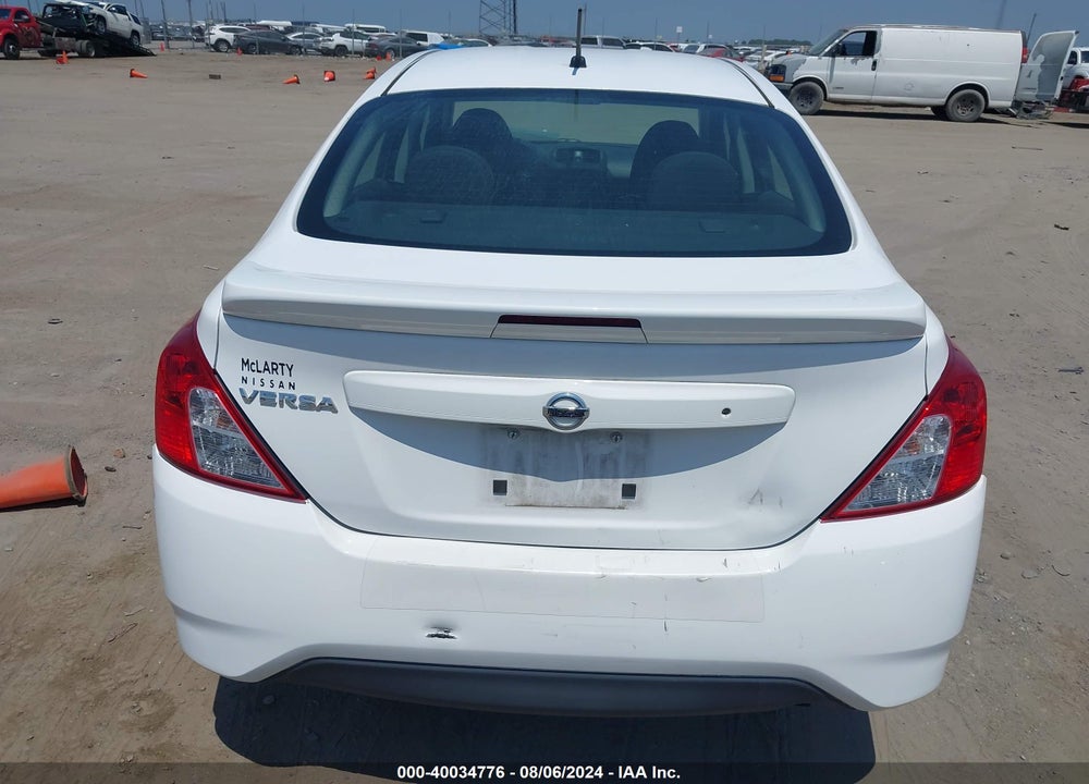 2018 NISSAN VERSA 1.6 S+ VIN: 3N1CN7AP9JL831054