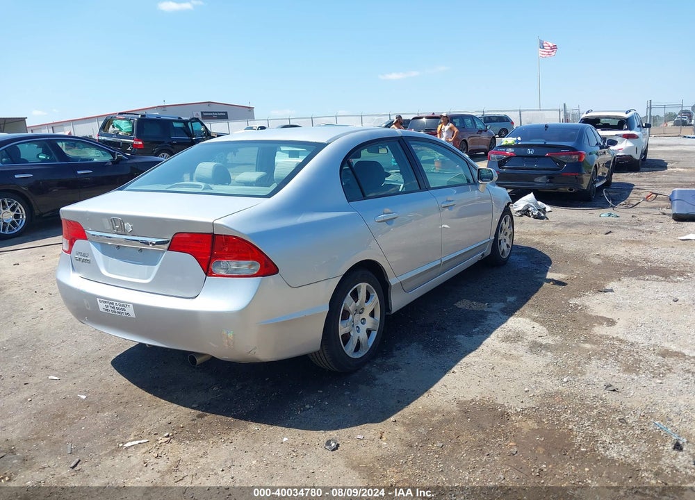 2011 HONDA CIVIC LX VIN: 2HGFA1F59BH302354