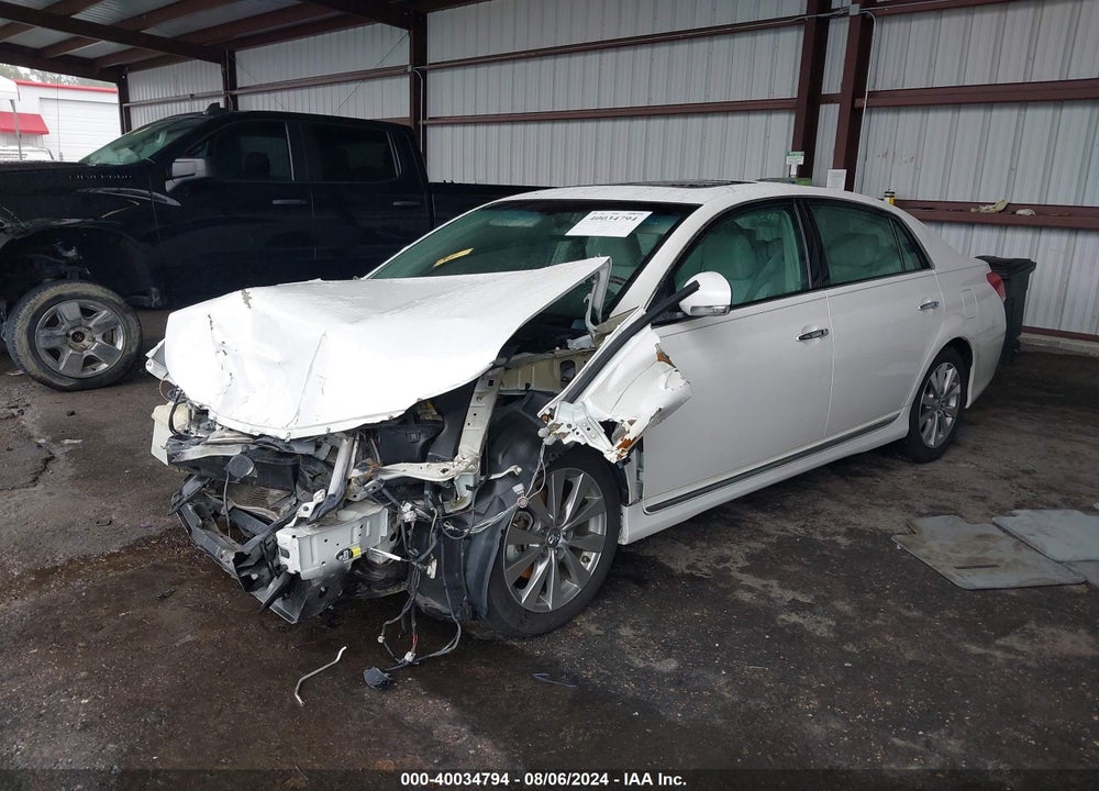2011 TOYOTA AVALON LIMITED VIN: 4T1BK3DB1BU385186