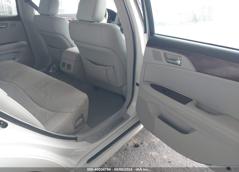 2011 TOYOTA AVALON LIMITED VIN: 4T1BK3DB1BU385186