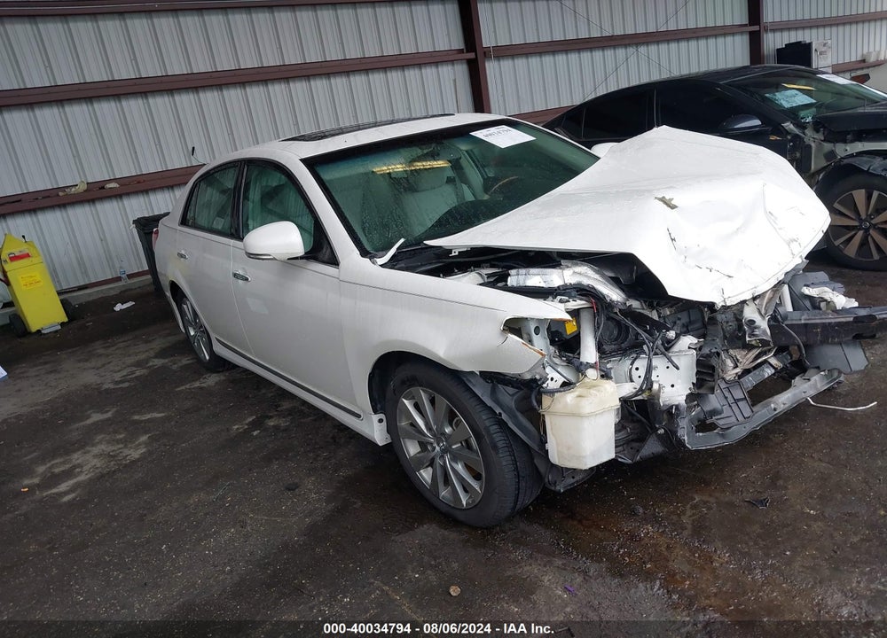2011 TOYOTA AVALON LIMITED VIN: 4T1BK3DB1BU385186
