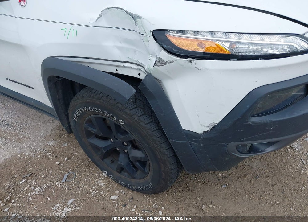 2015 JEEP CHEROKEE TRAILHAWK VIN: 1C4PJMBS8FW751080