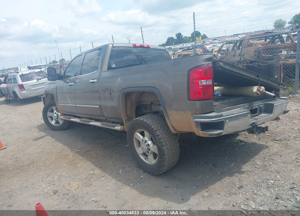 2015 GMC SIERRA 2500HD SLT VIN: 1GT12ZE85FF625887