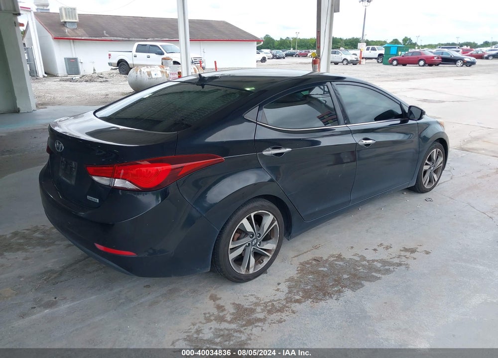 2016 HYUNDAI ELANTRA LIMITED VIN: KMHDH4AE3GU644456