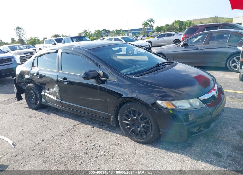 2010 HONDA CIVIC LX VIN: 2HGFA1F53AH545558