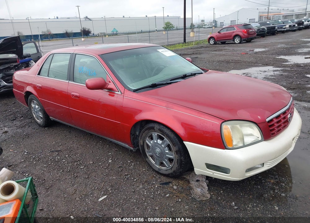 2004 CADILLAC DEVILLE STANDARD VIN: 1G6KD54Y44U256220